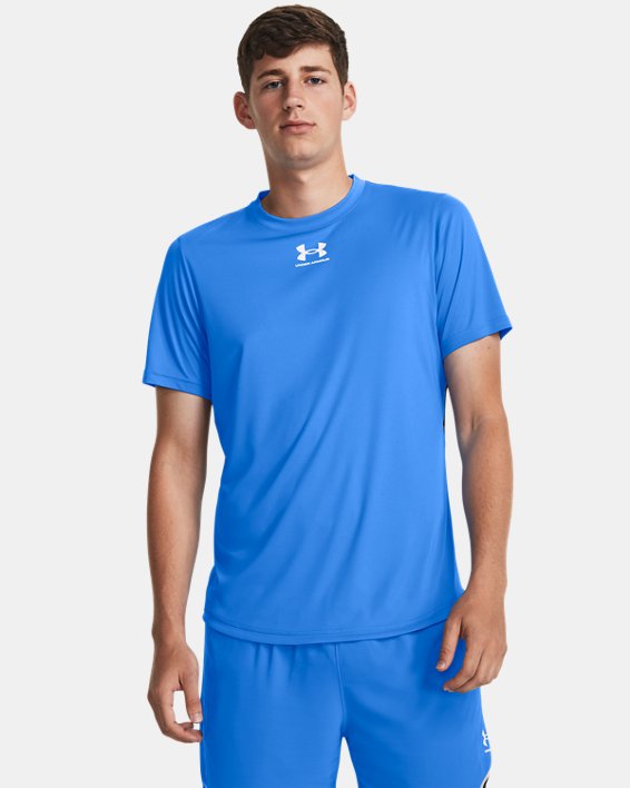 Tee-shirt de training à manches courtes UA Challenger Pro pour homme, Blue, pdpMainDesktop image number 0